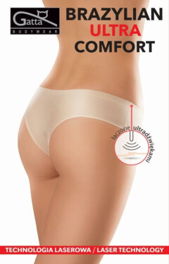 Dámske nohavičky brazilky ULTRA COMFORT béžová L