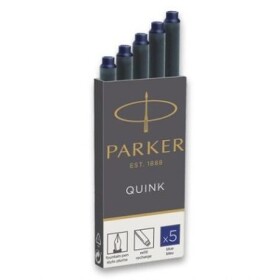 PARKER Royal Quink Atramentové bombičky modrá 5ks / do plniacich pier Parker (1950384)