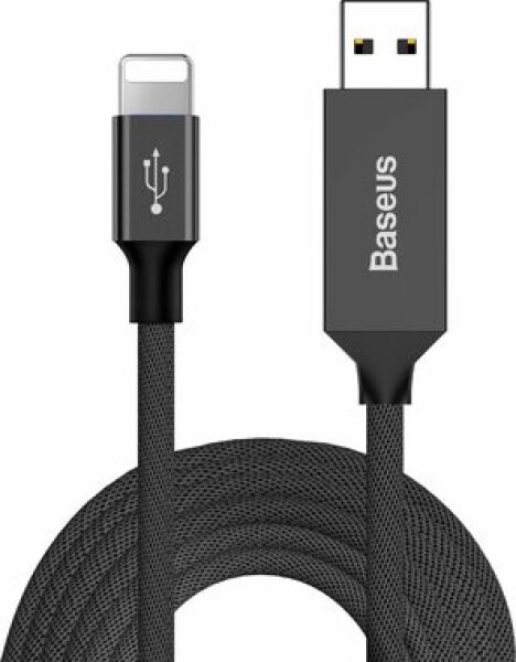 Baseus CALYW-01 Kábel USB-A (M) - Lightning (M) 1.2 m čierna (CALYW-01)