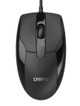 Crono CM645 čierna / Optická myš / 1000DPI / USB (CM645)