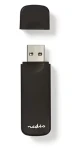 Nedis USB 3.2 čítačka pamäťových kariet / Čítačka kariet / 5 Gbps / SD, microSD, MMC, SDHC, SDXC (CRDRU3100BK)