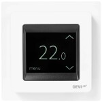 Termostat Devireg Touch pure white 140F1064