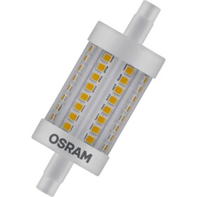 OSRAM HOMELIGHTING 4058075432598 LED En.trieda 2021 E (A - G) R7s valcovitý tvar 7.3 W = 60 W teplá biela (Ø x d) 29 mm x 78 mm 1 ks; 4058075432598