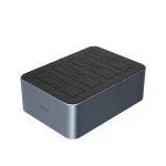 Orico 6646C3-C Dokovacia stanica šedá / pre 4 pevné disky / USB-C / kábel USB-C/USB-A - USB-C