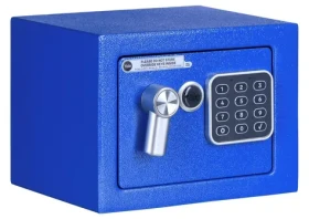 Yale YSV 170 DB2 B modrá / Trezor / Digitálna klávesnica / 3,8 l / Oceľ / Voľne stojaca (YSV/170/DB2/B)