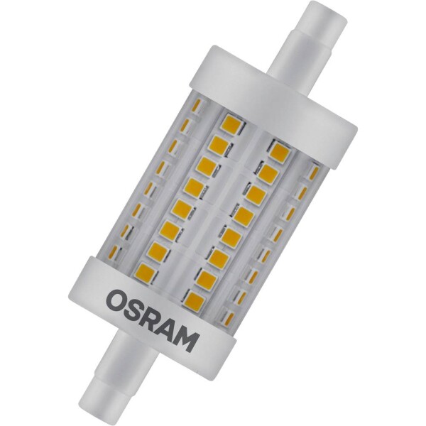 OSRAM HOMELIGHTING 4058075432512 LED En.trieda 2021 E (A - G) R7s valcovitý tvar 9.5 W = 75 W teplá biela (Ø x d) 29 mm x 78 mm 1 ks; 4058075432512
