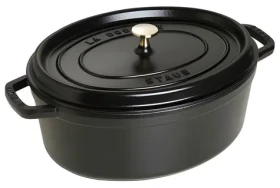 Staub Oval Roaster 40509-322-0 čierna / Pekáč / 33 cm / 6,7 l (40509-322-0)