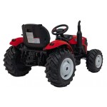 Mamido Detský elektrický traktor GROW 1804 24V červený