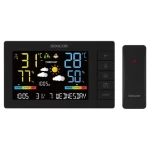 Sencor SWS 4440 meteostanica čierna / LCD / bezdrôtový snímač (8590669379279)