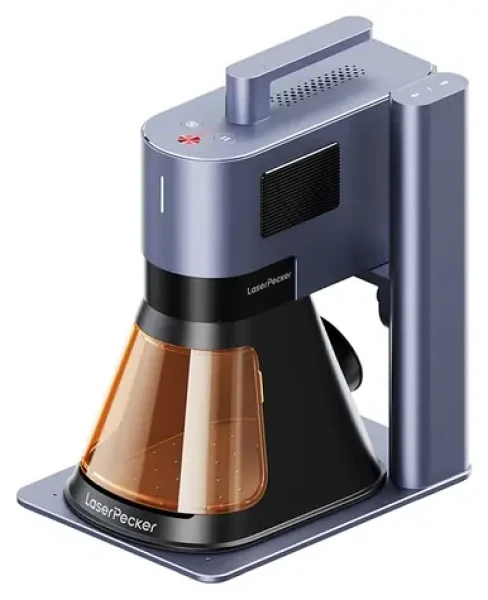LaserPecker 5 Deluxe / Laserový gravírovací stroj / 2x 20W laser (dióda + vlákno) / 10000 mm / s / Wi-Fi (LP5-D)