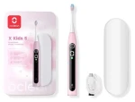 Oclean X Kids Set ružová / Detská sonická zubná kefka / cestovné puzdro / 5 režimov / 72 000 kmitov (X Kids set różowy)