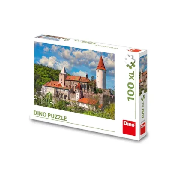 Dino Puzzle Hrad Křivoklát XL