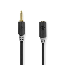 Nedis Stereo Audio kábel jack 3.5 mm (M) - jack 3.5 mm (F) 2.00 m čierna (CABW22050AT20)