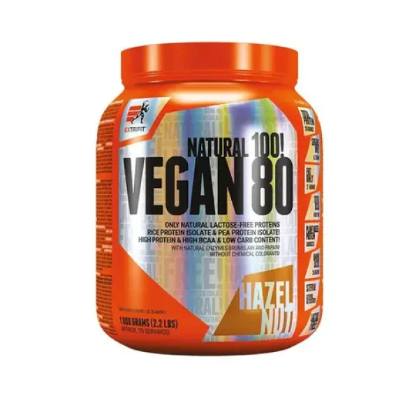 Extrifit Vegan 80 lieskových orieškov 1000 g (10860)