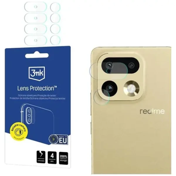 3mk Lens Protection pre Realme 16 Pre 5G / Sklo na fotoaparát / 6H / 0,16 mm (5903108752305)