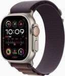 Apple Watch Ultra 2 GPS + Cellular 49mm Titanium Case Alpine Loop Medium Fialový (MRET3WB/A)