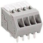 WAGO 218-104 pružinová svorka 0.50 mm² Pólov 4 sivá 1 ks; 218-104