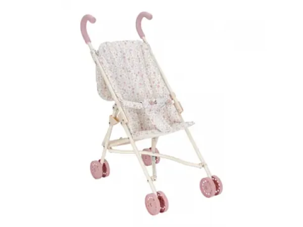 Little Dutch Kočík pre bábiky golfky skladacie Soft Flowers