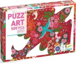 DJECO Obrysové puzzle Vtáčik