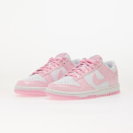 Tenisky Nike Dunk Low SE White/ Pink Rise-White-Metallic Silver EUR 39