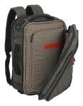 Batoh do lietadla 40x20x25 Travelite Crosslite 5.0 Board bag/Backpack S Dark Olive