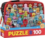 EUROGRAPHICS Puzzle vo desiatovom boxe Roboti
