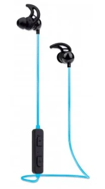 Manhattan Športové Bluetooth slúchadlá do uší čierna / Slúchadlá / Bluetooth 5.0 / LED podsvietenie / 5 h výdrž (179591)