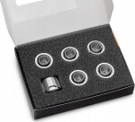 EKWB EK-Quantum Torque 6-Pack STC 12/16mm - Nickel / 6ks (3831109824375)