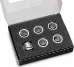 EK Water Blocks EK Water Blocks EK-Quantum Torque STC 12/16 - 6er-Pack, silber