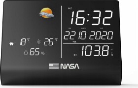 NASA Nasa Stacja Pogody Pogodowa Wsp1300 Głośnik Radio