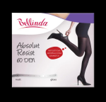 Dámske čierne pančuchové nohavice ABSOLUT RESIST 60 den - BELLINDA S černá