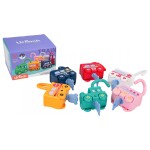 Mamido Vzdelávací farebný vláčik so zámkami a kľúčikmi