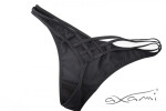 Tanga Mistral V-6348 Black - Axami S-36 černá