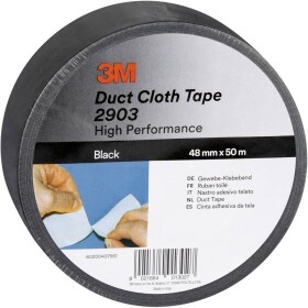 3M 2903D4850B páska so skleným vláknom 3M ™ 2903 čierna (d x š) 50 m x 48 mm 1 ks; 2903D4850B
