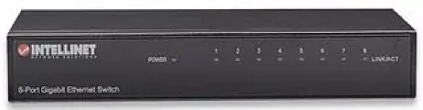 Intellinet Switch 8x GE Office retail / 8- Port / 1000 Mbps (530347)