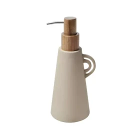 Spirella ORGANIC dávkovač mydla matné cappuccino / keramika / 450 ml