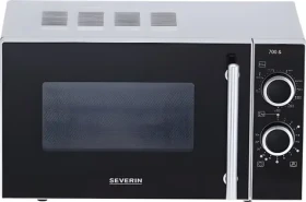 Severin MW 7771 čierna / strieborná / Mikrovlnná rúra / s grilom / 20 l / gril 1000 W (MW7771)