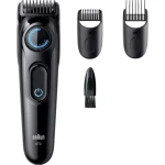 Braun BT3520 Series 3 čierna / Zastrihávač fúzov / 0,5-20 mm / 50 min prevádzka (8700216428002)
