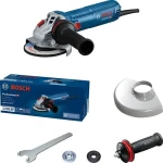 BOSCH GWS 12-125 S Professional modrá / Uhlová brúska / 125mm / 1200W / 11 000 ot/min / M14 / 2,2 kg (06013A6020)