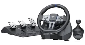 PXN V9 Gen2 / Herný volant s pedálmi a radiacou pákou / 270 ° -900 ° / Hallov senzor / PC, PS3, PS4, Xbox, Switch