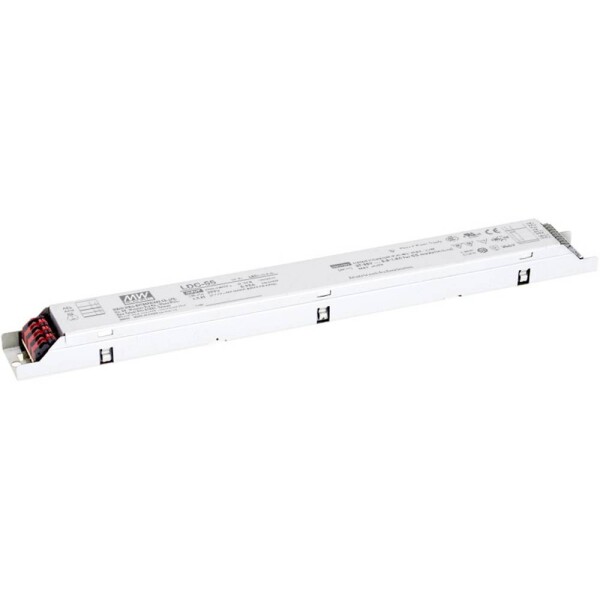 MEAN WELL LDC-55 LED driver konštantný výkon 55 W 500 - 1600 mA 27 - 56 V/DC bez možnosti stmievania, PFC spínacie obvod, schválenie nábytku, ochrana proti; LDC-55