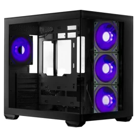 Cooler Master Elite 681 čierna / ATX / 2x USB-A 3.0 / 1x USB-C 3.2 / 4X 120mm ARGB / bez zdroja / priehľadná bočnica (E681-KHNN-S00)