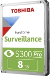 Toshiba S300 Pro Surveillance 8TB / 3.5" / 7 200 rpm / 512MB cache / SATA III / Interné / Bulk (MD10ADA800V)