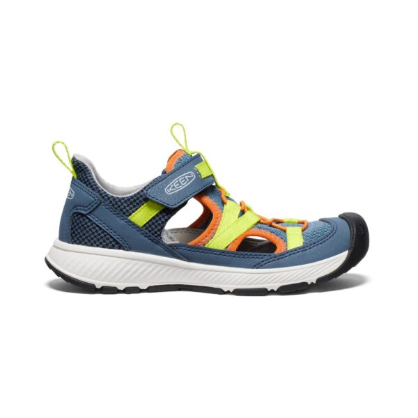 Detské sandále KEEN MOTOZOA SANDAL YOUTH vintage indigo/scarlet ibis - 35