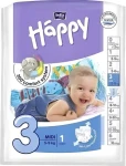 Bella Happy Midi 3 / Plienka / Veľkosť 3 (5-9 kg) / 1 ks (BELL-0878)