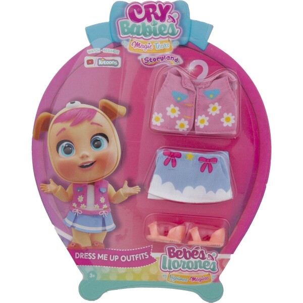 Cry Babies Magic Tears Sada oblečenia pre bábiku 11 cm oblečok č.2