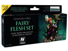 Vallejo Pre Nocturna Set 74101 Fairy Flesh Set (8)