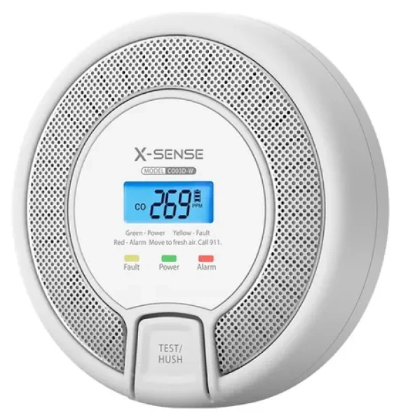 X- Sense CO-3D-W Link+ / Detektor oxidu uhoľnatého / bezdrôtová sieť Link+ / LCD displej / alarm 85 dB (CO03D-W Link+)