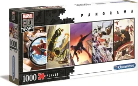 Clementoni Panoramatické PUZZLE 80 rokov Marvelu