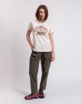 Patagonia W's Great Waves Ringer Tee Undyed Natural S